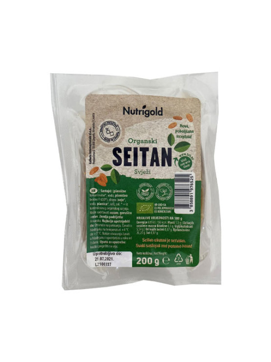 Nutrigold organski svježi seitan u pakiranju od 200g