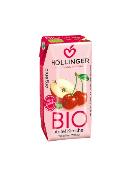 Sok os jabuke i trešnje u tetrapak pakiranju od 200ml.