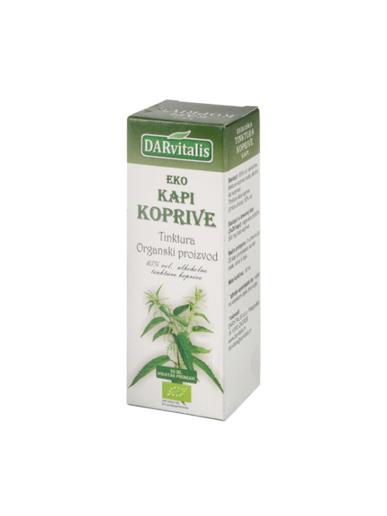 Organske Darvitalis kapi koprive u tamnoj staklenoj ambalaži od 50 ml