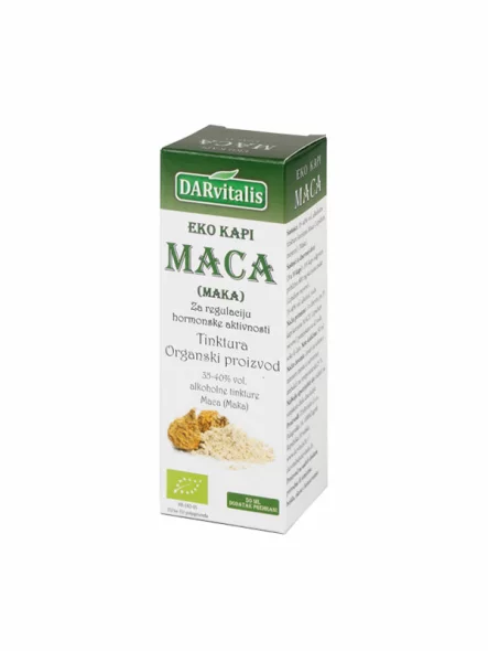 Darvitalis eko kapi od mace u tamnoj staklenoj ambalaži od 50 ml