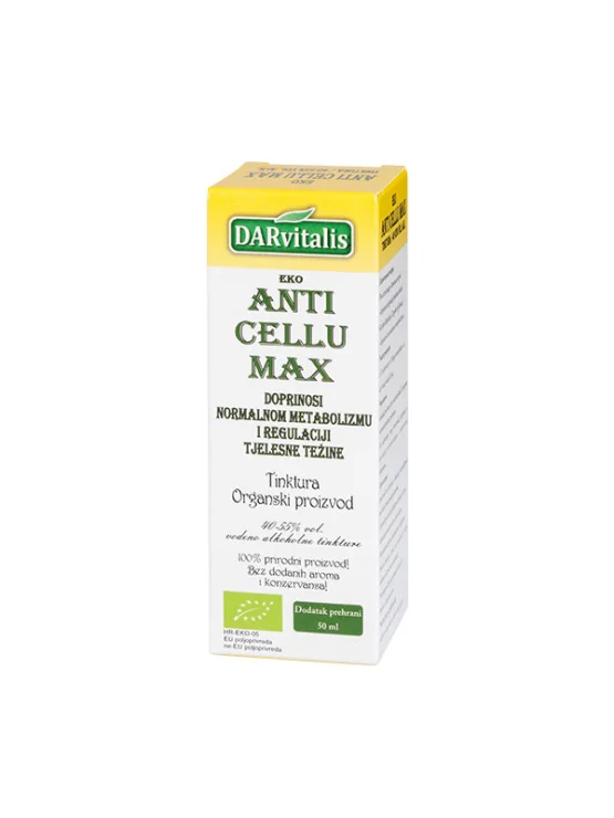 Eko Anti Max biljna tinktura u staklenoj ambalaži od 50ml.