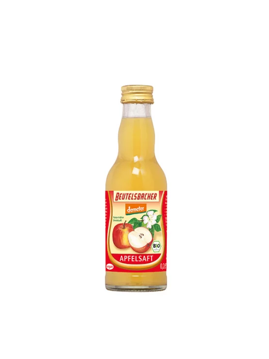 Beutelsbacher organski sok od 100% jabuka u staklenoj ambalaži od 0,2l