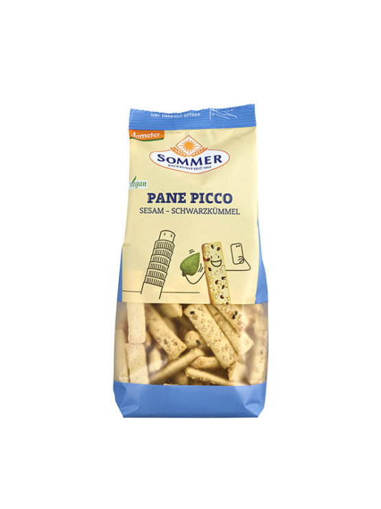 Organski Sommer Pane Picco keksi sa sezamom i crnim kimomu pakiranju od 150g