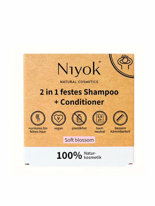 Niyok soft blossom kruti šampon i regenerator u ambalaži od 80g