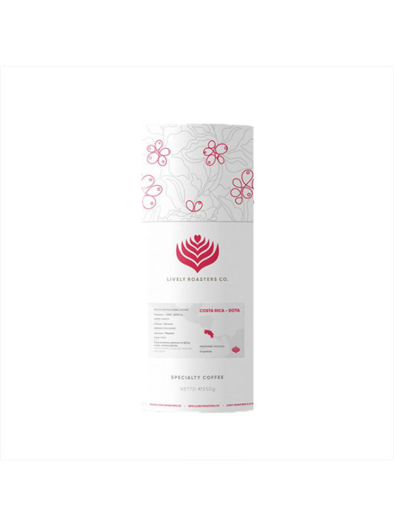 Costa Rica Dota AA mljevena - Specialty coffee 250g Lively Roasters Co.