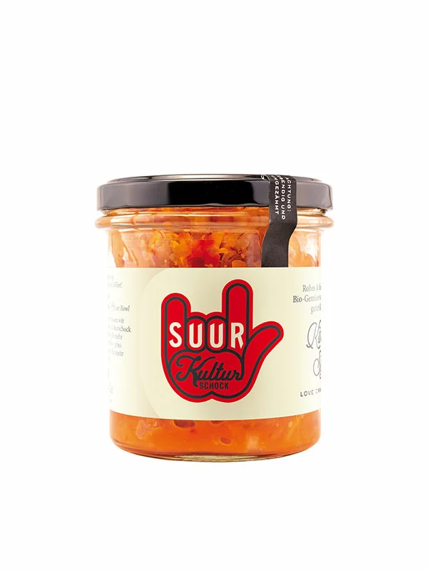 Fermentirano povrće - Kimchi stil - Organski 240g Suur