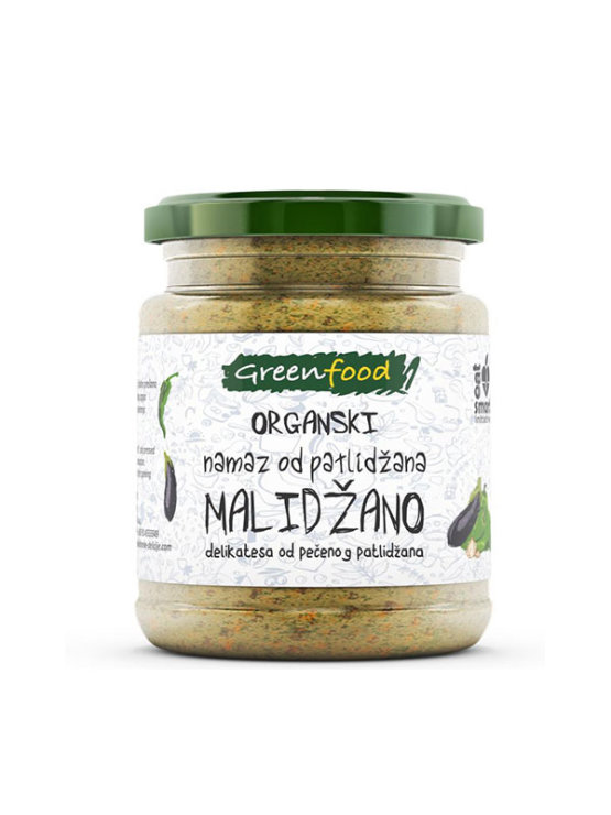 Greenfood organski namaz od patlidžana Malidžano u staklenoj ambalaži od 260g