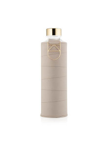 Equa Mismatch Beige staklena boca s navlakom BPA free od 750 ml