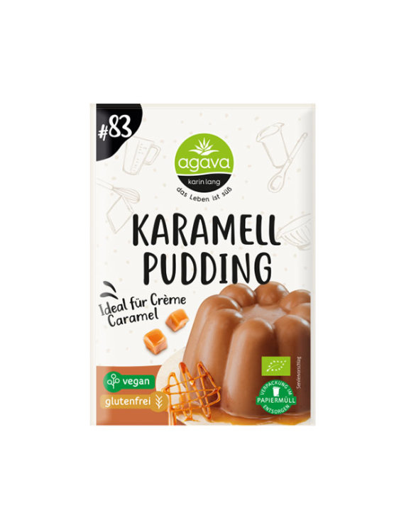 Organski Agava Karin Lang puding od karamele bez glutena