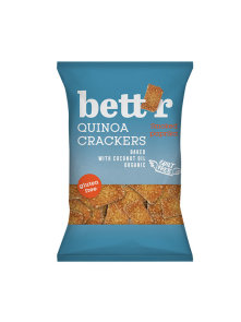 Krekeri od kvinoje s Dimljenom paprikom Bez glutena - Organski 100g Bett’r