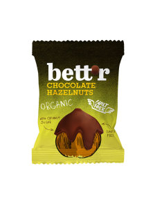 Lješnjaci preliveni čokoladom - Organski 40g Bett’r