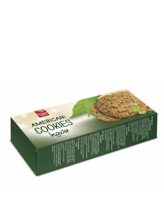 Linea Natura organski američki keksi s đumbirom u pakiranju od 175g.