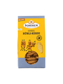 Sommer keksi s pirom i mrkvom organski u pakiranju od 150g.