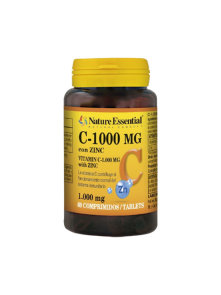 Vitamin C 1000mg + Cink - 60 tableta Nature Essential
