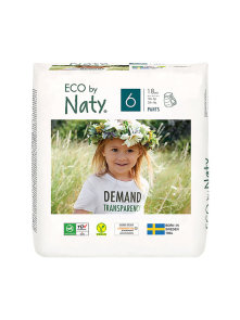 Eco by Naty organske pelene gaćice za djecu vel. 6 (16+kg) u pakiranju od 18 kom