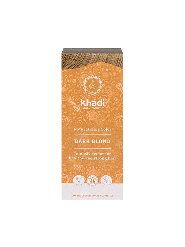 Khadi Natural Hair Colour - ASH BROWN - 100g