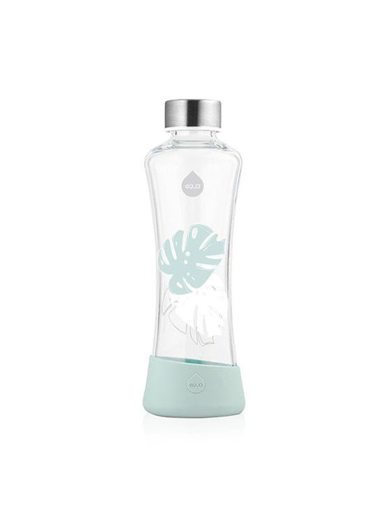 Equa Staklena boca Urban Jungle Monstera BPA, BPF i BPS free - 550ml Equa