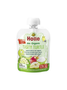 Holle Pire od jabuke i kruške s jogurtom "Tasty Turtle" - Organski 85g