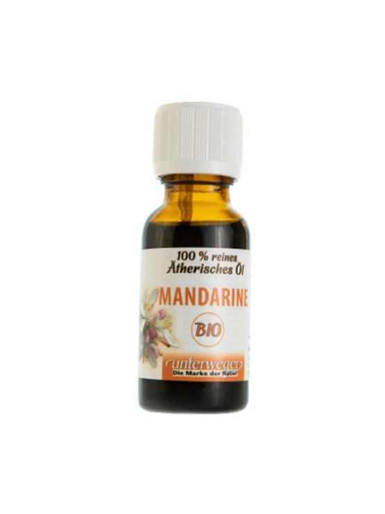 Mandarina Bio Eterično ulje u staklenoj ambalaži od 20ml.