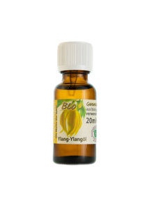 Ylang ylang Bio Eterično ulje u staklenoj ambalaži od 20ml.