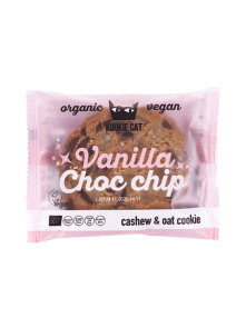 Keks Vanilija & Čokoladne kapi - Organski 50g Kookie Cat