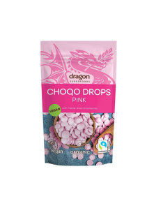 Čokoladni bomboni Pink drops - Organski 200g Dragon Superfoods
