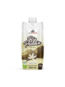 Alpen power organski proteinski napitak shake vanilija u pakiranju od 330ml