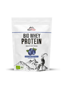 Whey protein Borovnica - Organski 500g AlpenPower