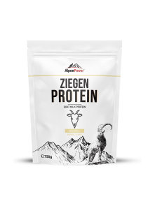 Alpen power protein od kozjega mlijeka u bijeloj ambalaži od 750g