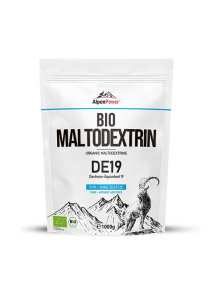Alpen Power organski maltodekstrin u pakiranju od 1000g