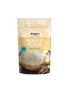 Dargon Superfoods kikiriki organsko brašno u ambalaži od 200g.