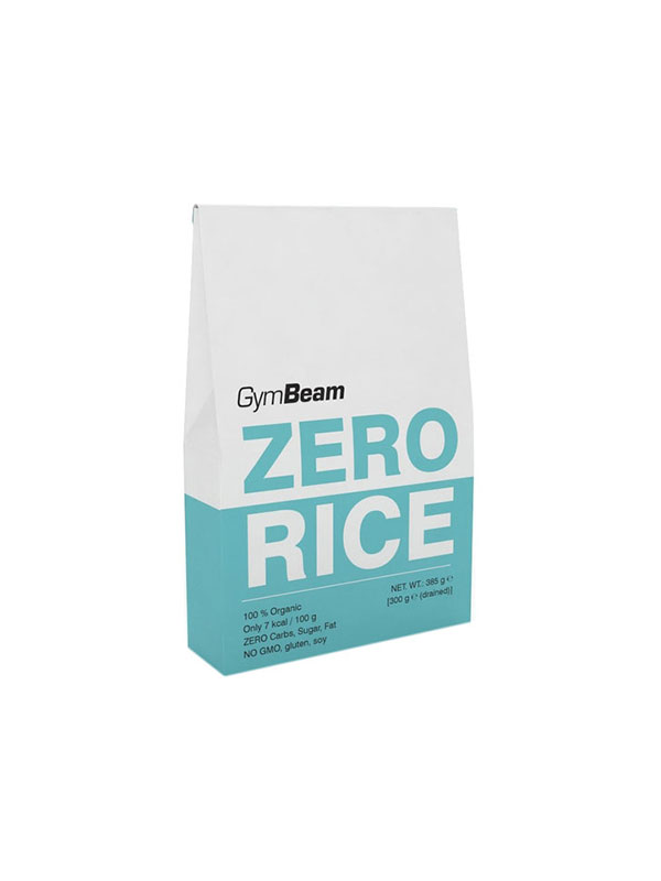 GymBeam ZERO Rice Pasta Organic 385g Healthy Food Factory