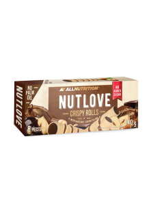 Nutlove Crispy rolls hrskavi štapići lješnjak i kakao u pakiranju od 140g.