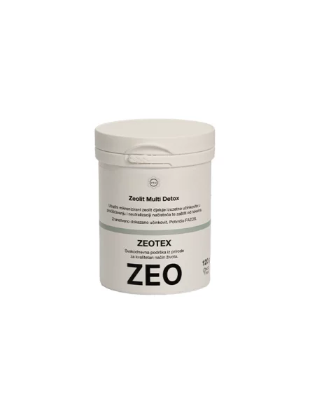 Zeotex 100% prirodni zeolit Klinoptilolit premium u plastičnoj ambalaži od 120g