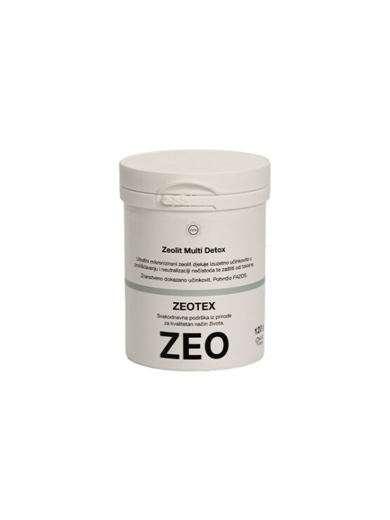 Zeotex 100% prirodni zeolit Klinoptilolit premium u plastičnoj ambalaži od 120g