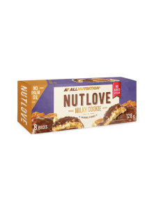 NUTLOVE Keks kikiriki-karamela bez dodanog šećera 128g - All Nutrition