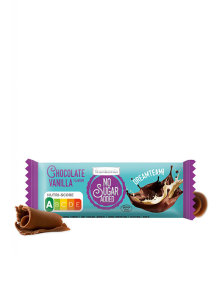 Čkoloadica vanilija & čokolada u plastičnom pakiranju od 50g.