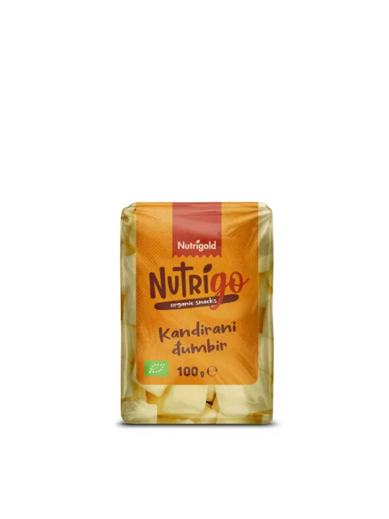 Kandirani đumbir NutriGo - Organski 100g Nutrigold