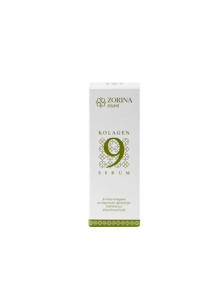 Zorina mast kolagenski serum za lice u bijeloj staklenoj ambalaži od 30 ml