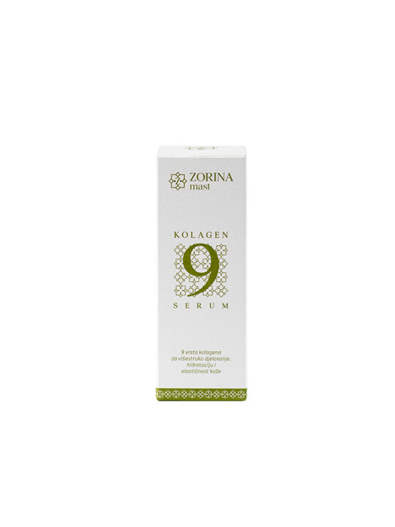 Zorina mast kolagenski serum za lice u bijeloj staklenoj ambalaži od 30 ml