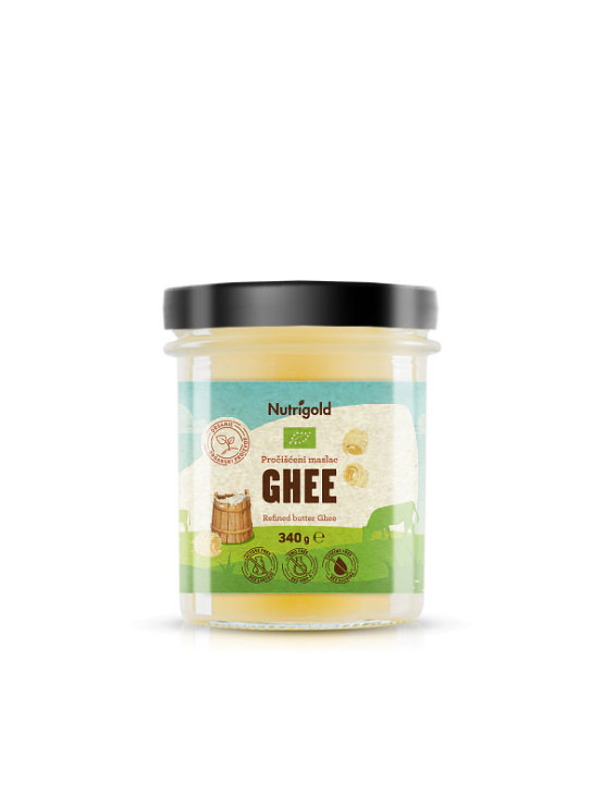 Nutrigold ghee - organski pročišćeni maslac u staklenoj ambalaži od 340g