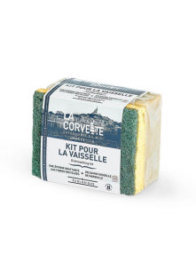 Set - Sapun za pranje suđa & Ekološka spužvica -  La Corvette Marseille