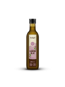 Nutrigold organsko laneno ulje u staklenoj ambalaži od 250 ml