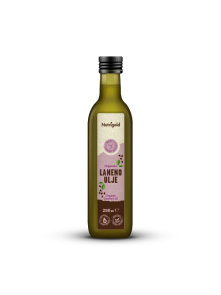 Nutrigold organsko laneno ulje u staklenoj ambalaži od 250 ml