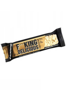 F***KING DELICIOUS proteinska čokoladica 55g Kikiriki & Karamela –  All Nutrition