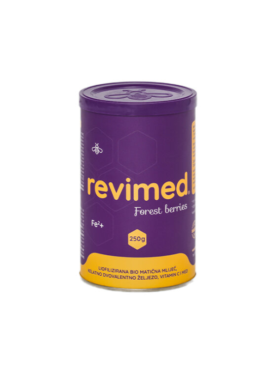 Revimed liofilizirana Bio matična mliječ Fe s željezom u pakiranju od 250g