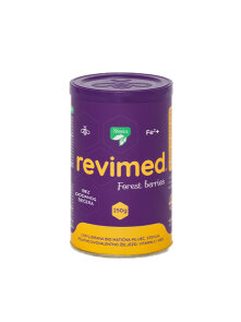 revimed liofilizirana Bio matična mliječ sa steviom i željezom u pakiranju od 250g