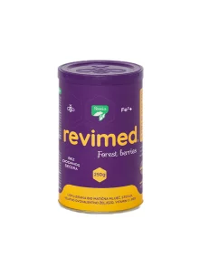 revimed liofilizirana Bio matična mliječ sa steviom i željezom u pakiranju od 250g