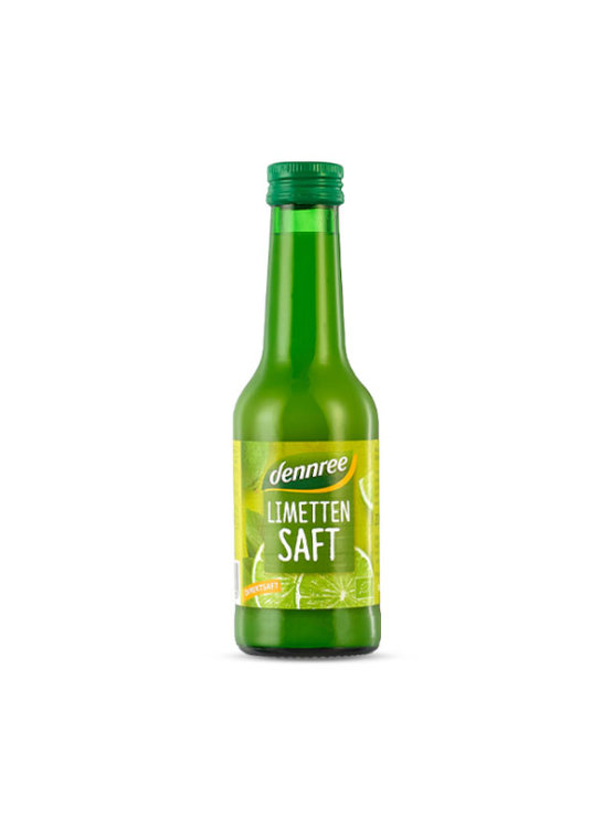 Dennree organiski sok od limete u zelenoj boci od 200ml
