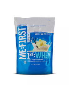 Me:First whey protein od vanilije u pakiranju od 454g